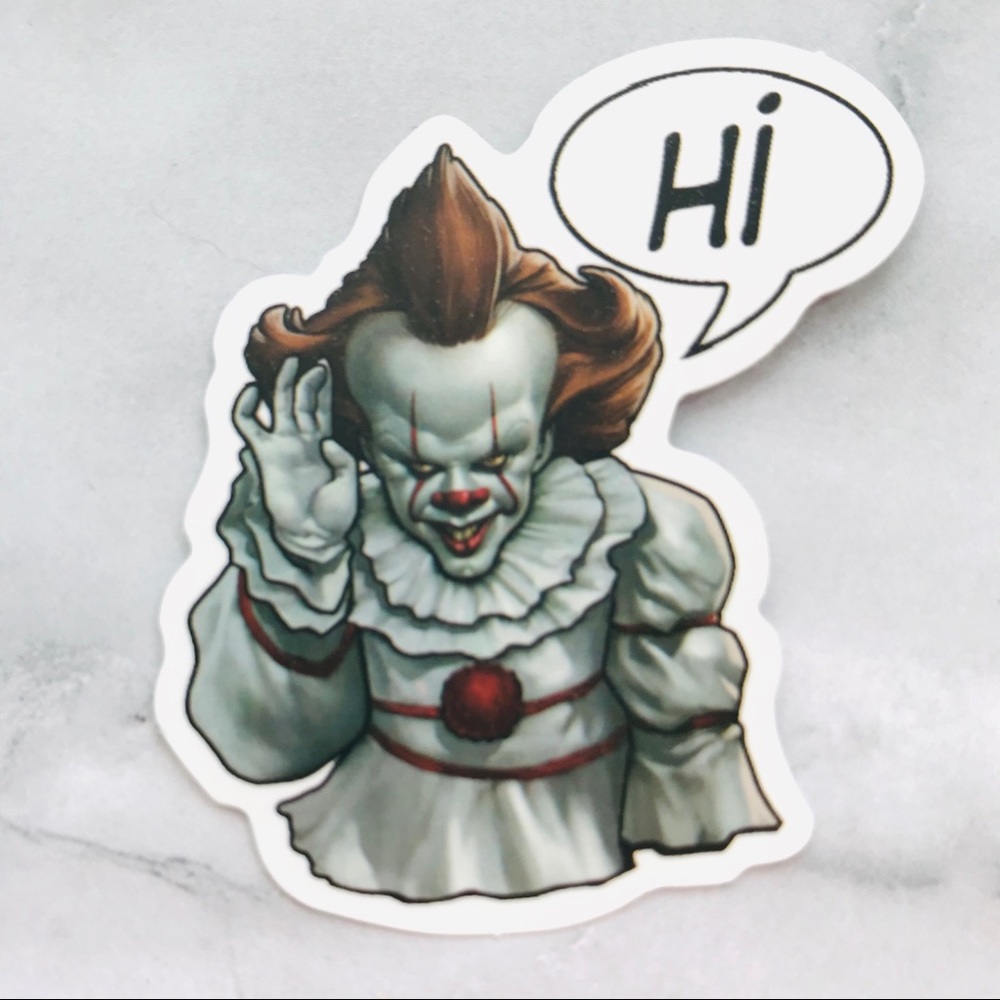 Pennywise Matte Sticker